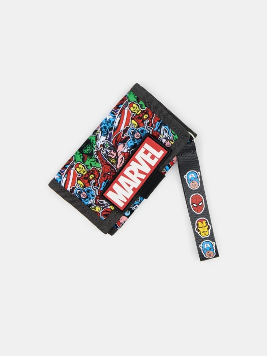 Zdjęcie produktu Sinsay - Portfel z brelokiem Marvel - wielobarwny