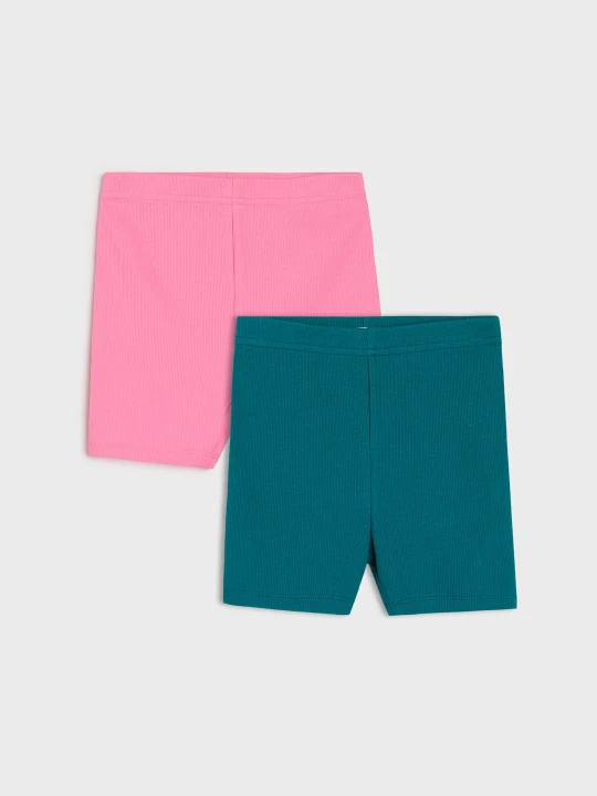 Zdjęcie produktu Sinsay - Prążkowane kolarki 2 pack - wielobarwny