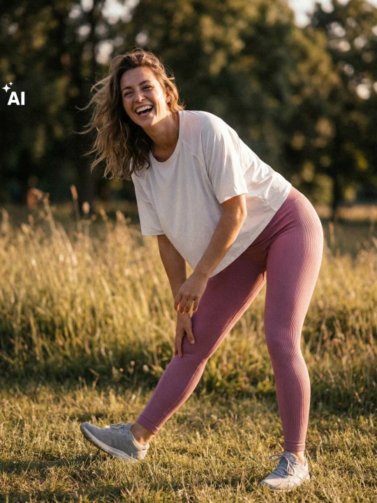 Zdjęcie produktu Sinsay - Prążkowane legginsy basic - fioletowy