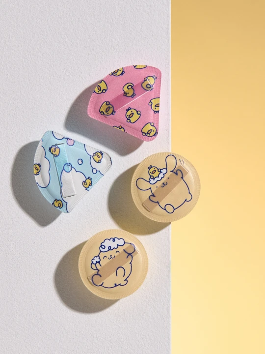 Zdjęcie produktu Sinsay - Puszki do makijażu 4 pack PomPomPurin - wielobarwny