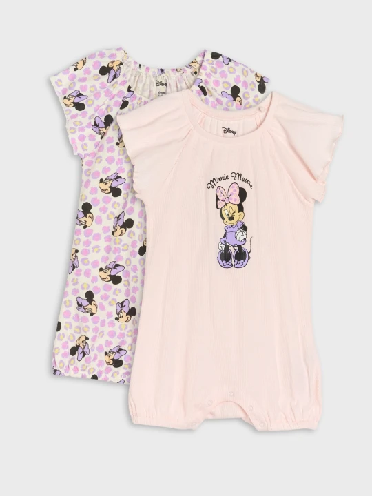 Zdjęcie produktu Sinsay - Rampersy 2 pack Mickey Mouse - kremowy