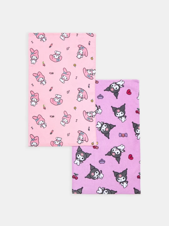 Zdjęcie produktu Sinsay - Ręczniki Hello Kitty 2 pack - różowy