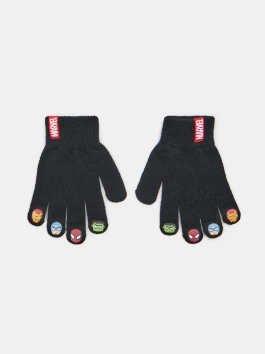 Zdjęcie produktu Sinsay - Rękawiczki z nadrukiem Marvel - czarny