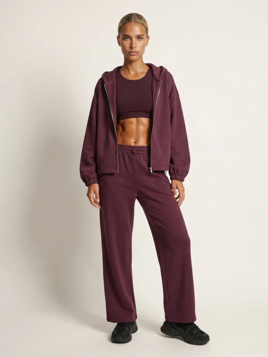 Zdjęcie produktu Sinsay - Rozpinana bluza z kapturem Active z domieszką wiskozy soft touch - czerwony