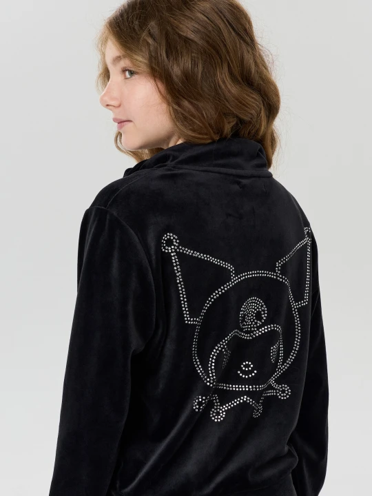 Zdjęcie produktu Sinsay - Rozpinana bluza ze stójką Kuromi - czarny
