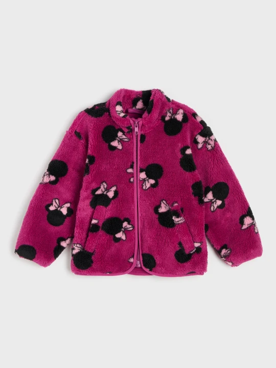 Zdjęcie produktu Sinsay - Rozpinana kurtka bez kaptura Minnie Mouse - fioletowy