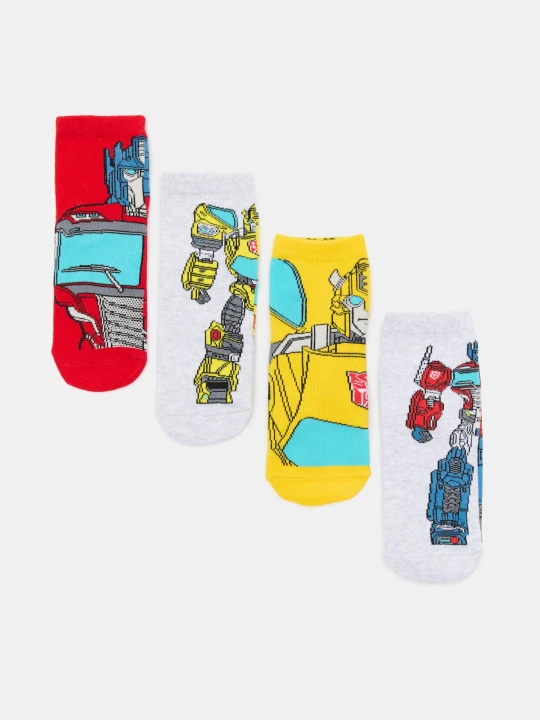 Zdjęcie produktu Sinsay - Skarpetki 4 pack Transformers - wielobarwny
