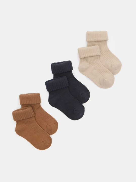 Zdjęcie produktu Sinsay - Skarpetki niemowlęce 3 pack - wielobarwny