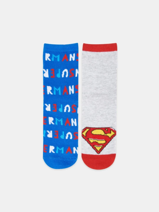 Zdjęcie produktu Sinsay - Skarpetki Superman 2 pack - szary