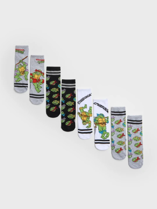 Zdjęcie produktu Sinsay - Skarpetki Teenage Mutant Ninja Turtles 4 pack - wielobarwny