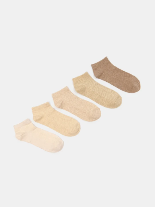 Zdjęcie produktu Sinsay - Skarpetki z bawełną 5 pack - wielobarwny