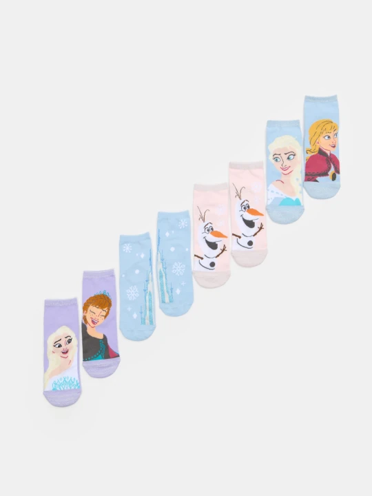 Zdjęcie produktu Sinsay - Skarpetki z metalizowaną nicią 4 pack Frozen - wielobarwny