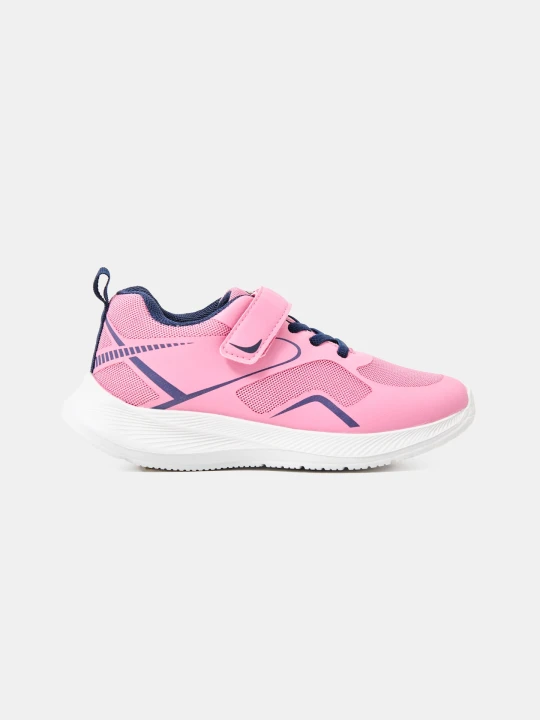 Zdjęcie produktu Sinsay - Sneakersy sportowe z imitacji skóry i siateczką - różowy