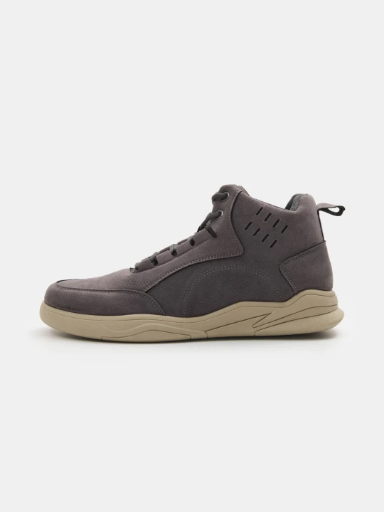 Zdjęcie produktu Sinsay - Sneakersy za kostkę z imitacji zamszu - szary