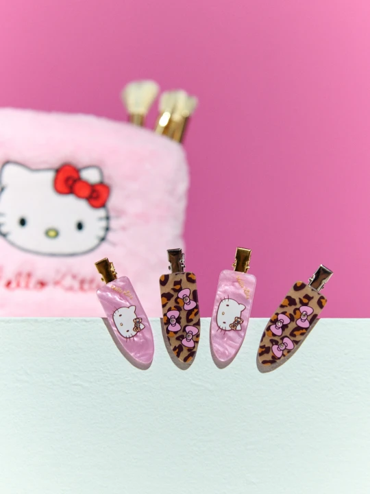 Zdjęcie produktu Sinsay - Spinki do włosów bez zagnieceń 4 pack Hello Kitty - wielobarwny