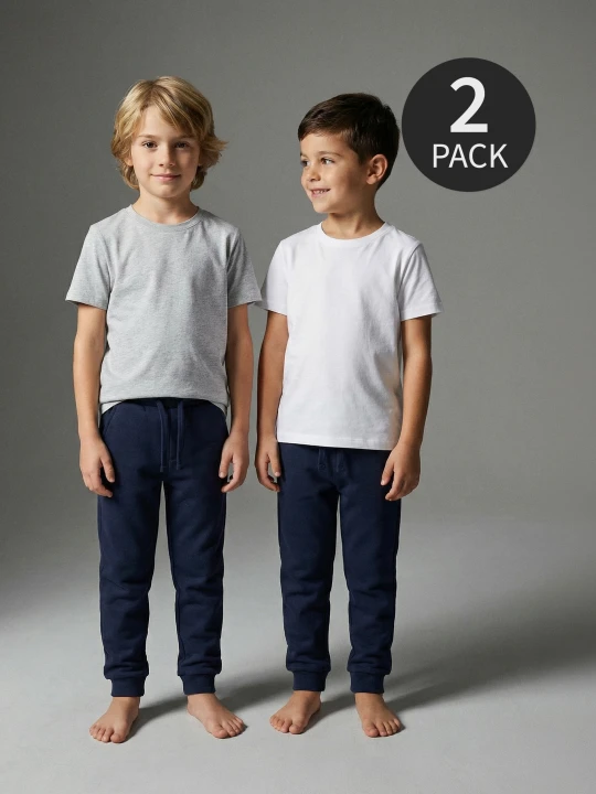 Zdjęcie produktu Sinsay - Spodnie 2 pack - granatowy