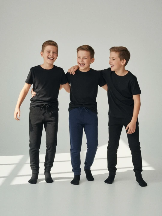 Zdjęcie produktu Sinsay - Spodnie 3 pack - granatowy