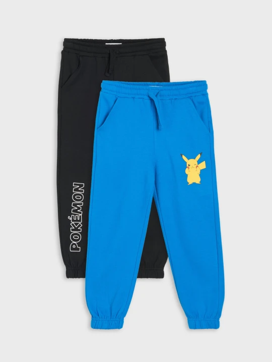 Zdjęcie produktu Sinsay - Spodnie dresowe 2 pack Pokémon - wielobarwny