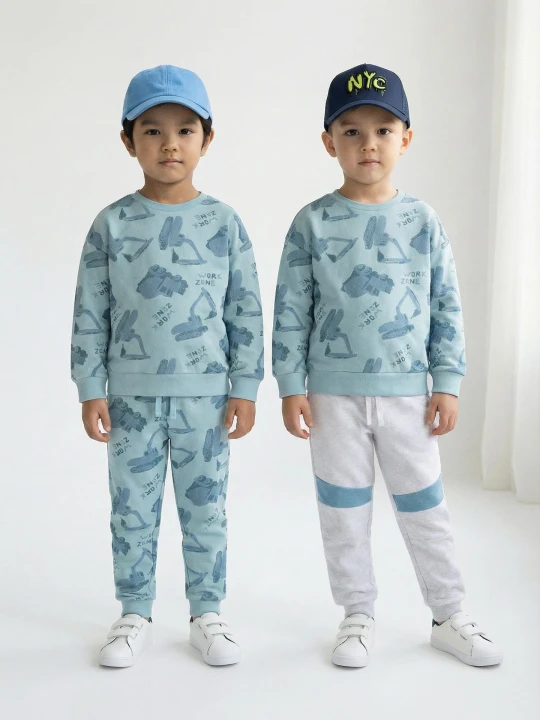 Zdjęcie produktu Sinsay - Spodnie dresowe jogger 2 pack - szary