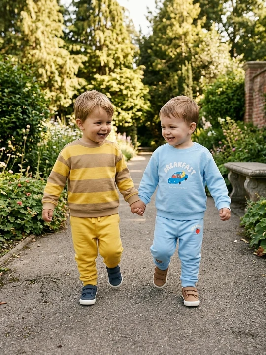 Zdjęcie produktu Sinsay - Spodnie dresowe jogger 3 pack - błękitny