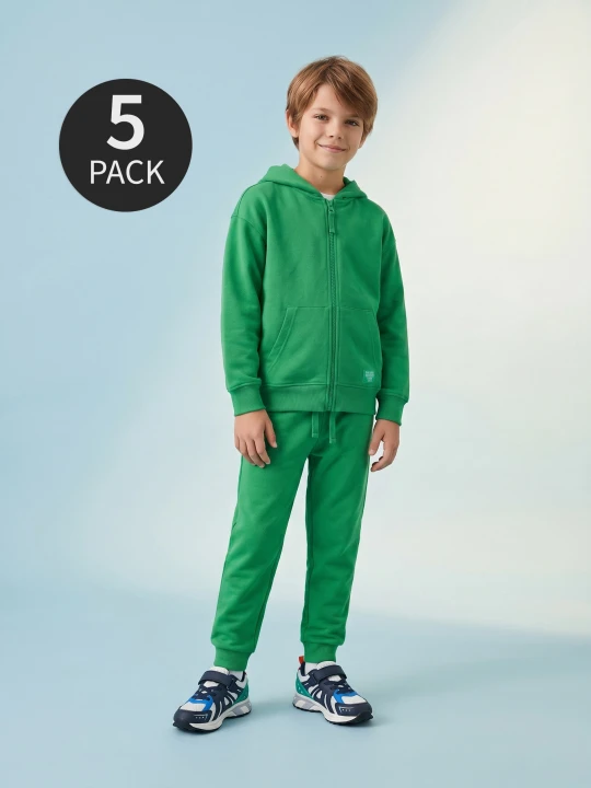 Zdjęcie produktu Sinsay - Spodnie dresowe jogger 5 pack - szary