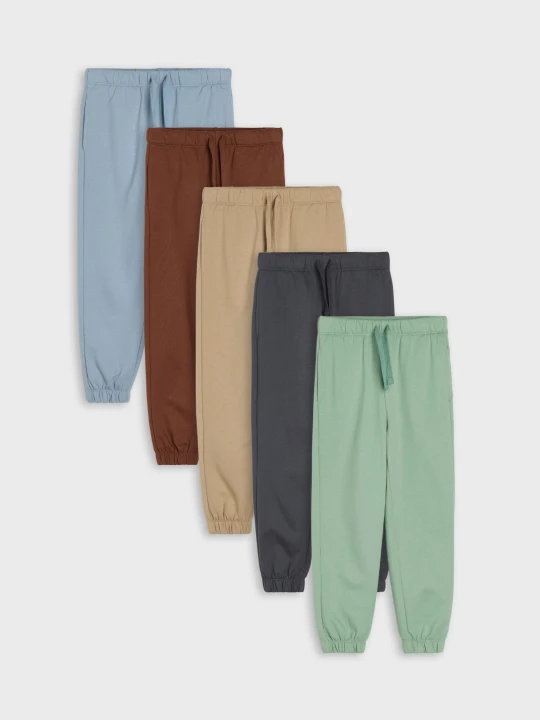 Zdjęcie produktu Sinsay - Spodnie dresowe jogger 5 pack - szary