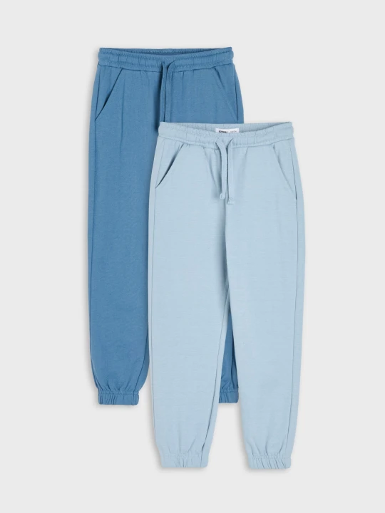 Zdjęcie produktu Sinsay - Spodnie dresowe jogger loose 2 pack - wielobarwny