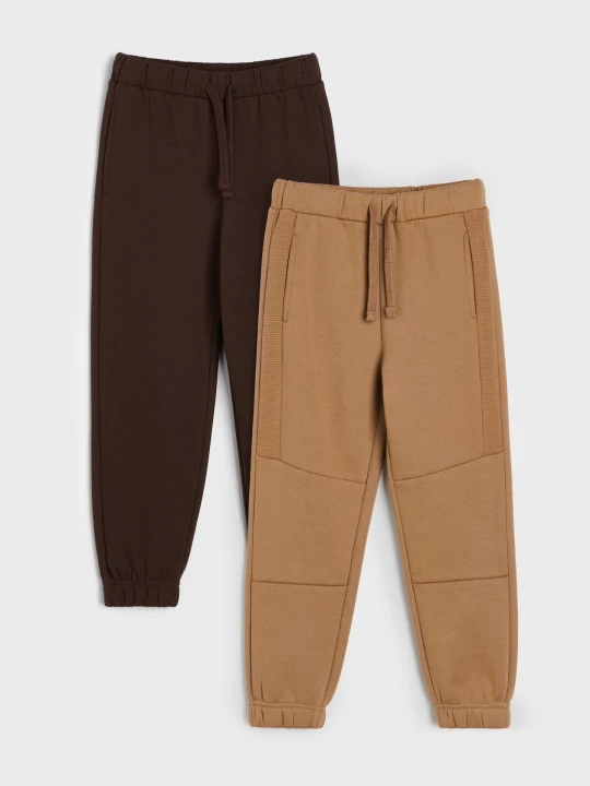 Zdjęcie produktu Sinsay - Spodnie dresowe jogger loose 2 pack - wielobarwny