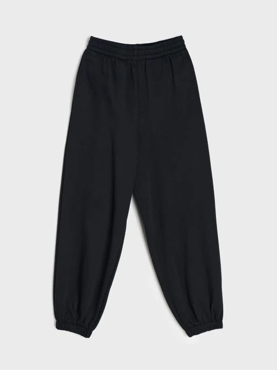 Zdjęcie produktu Sinsay - Spodnie dresowe jogger oversize - czarny