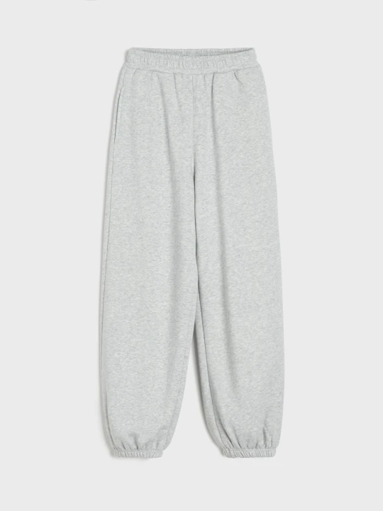 Zdjęcie produktu Sinsay - Spodnie dresowe jogger oversize - szary