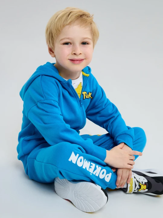 Zdjęcie produktu Sinsay - Spodnie dresowe jogger Pokémon - niebieski
