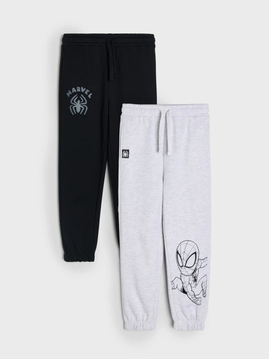 Zdjęcie produktu Sinsay - Spodnie dresowe loose jogger 2 pack - wielobarwny