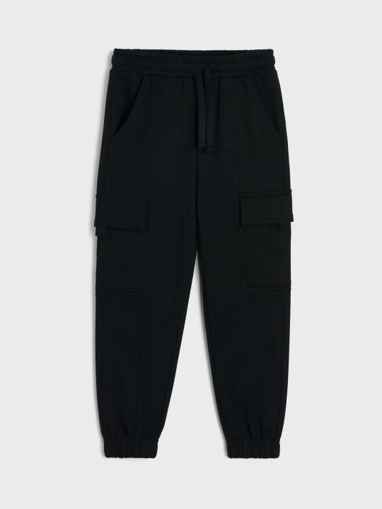 Zdjęcie produktu Sinsay - Spodnie dresowe loose jogger - czarny