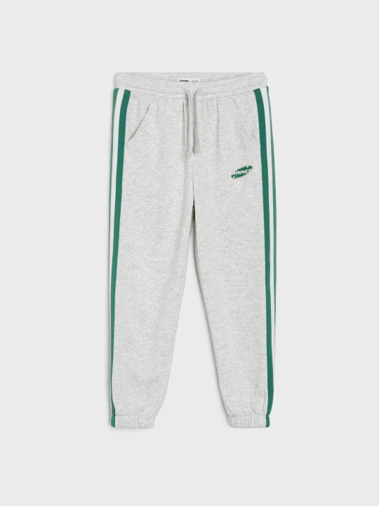 Zdjęcie produktu Sinsay - Spodnie dresowe loose jogger - szary