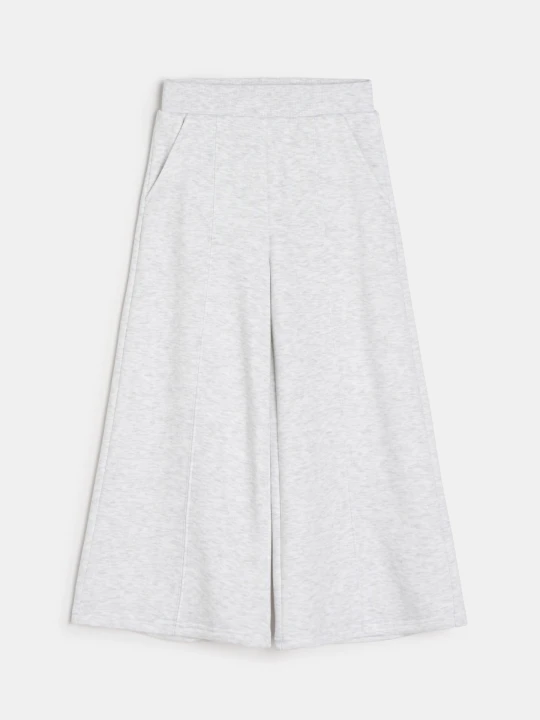 Zdjęcie produktu Sinsay - Spodnie dresowe wide leg - szary