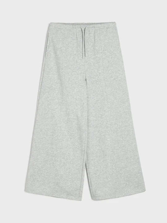 Zdjęcie produktu Sinsay - Spodnie dresowe wide leg - szary