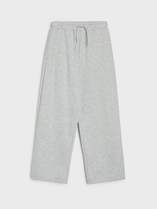 Zdjęcie produktu Sinsay - Spodnie dresowe wide leg - szary