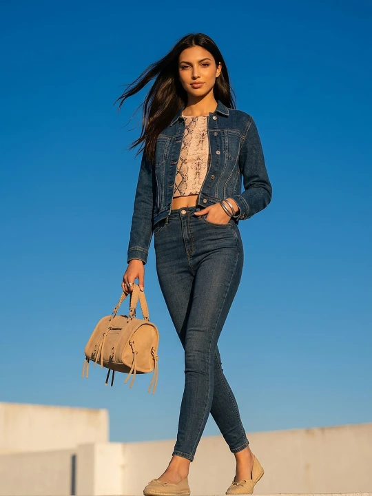 Zdjęcie produktu Sinsay - Spodnie jeansowe skinny - granatowy