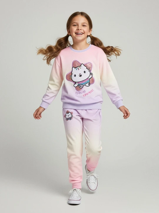 Zdjęcie produktu Sinsay - Spodnie jogger Gabby's Dollhouse - wielobarwny