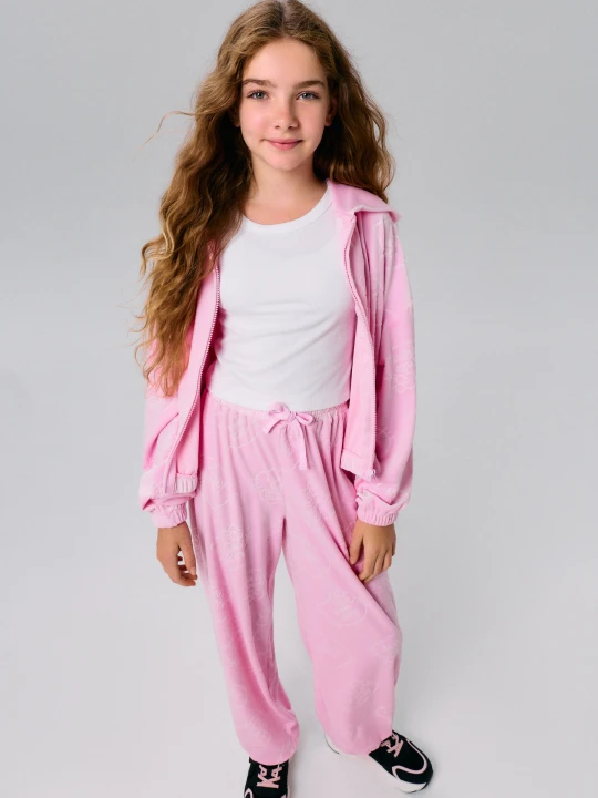 Zdjęcie produktu Sinsay - Spodnie jogger Hello Kitty - różowy