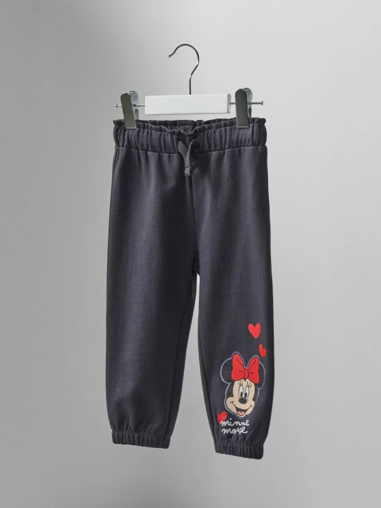 Zdjęcie produktu Sinsay - Spodnie jogger Minnie Mouse - szary