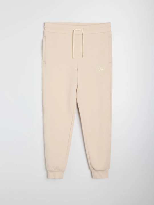 Zdjęcie produktu Sinsay - Spodnie jogger slim fit - beżowy