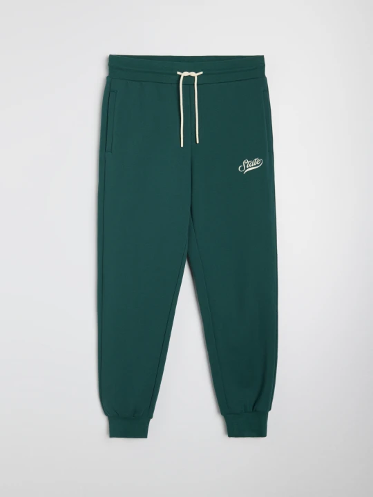 Zdjęcie produktu Sinsay - Spodnie jogger slim fit - zielony