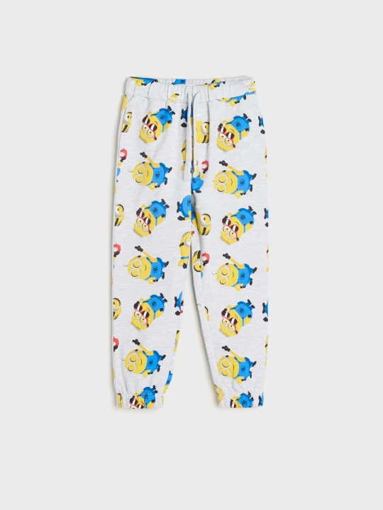 Zdjęcie produktu Sinsay - Spodnie Minionki - szary