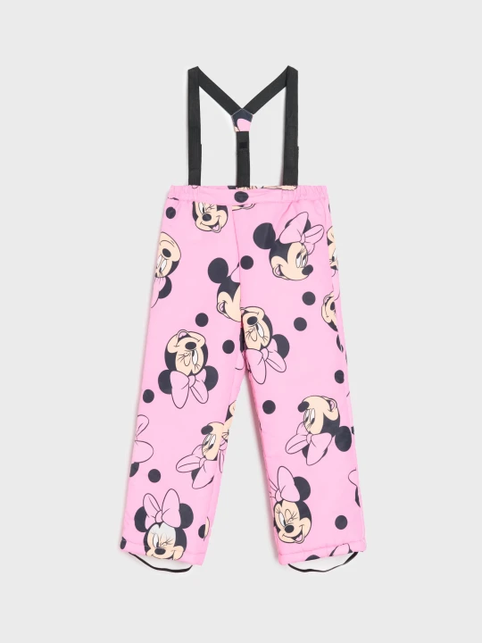 Zdjęcie produktu Sinsay - Spodnie na szelkach Minnie Mouse - różowy