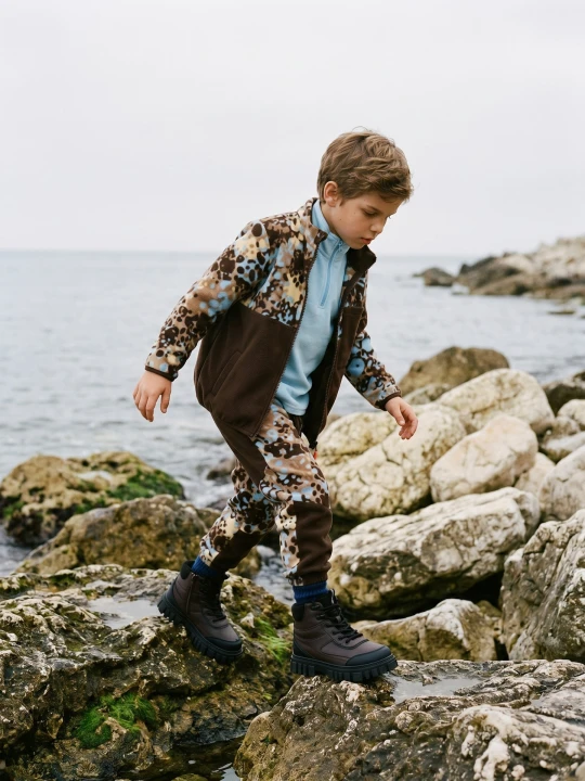 Zdjęcie produktu Sinsay - Spodnie polarowe jogger loose Active - wielobarwny