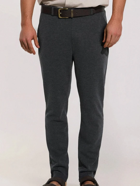 Zdjęcie produktu Sinsay - Spodnie slim fit - czarny
