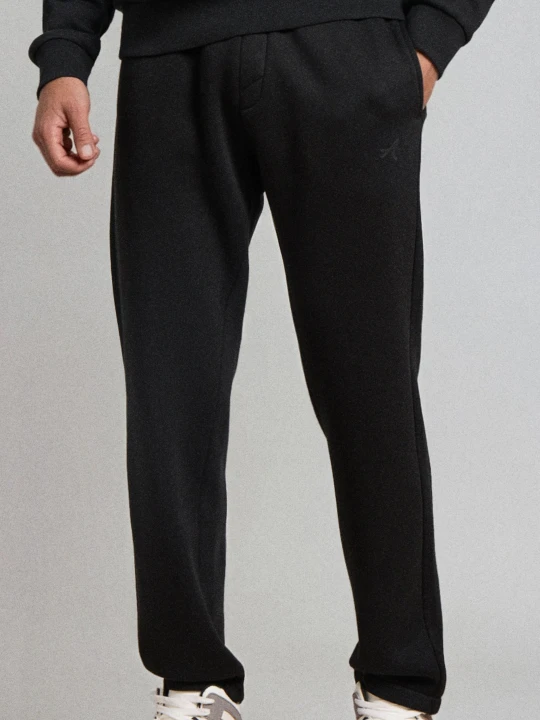 Zdjęcie produktu Sinsay - Spodnie straight fit - czarny