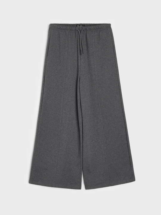 Zdjęcie produktu Sinsay - Spodnie wide leg - szary