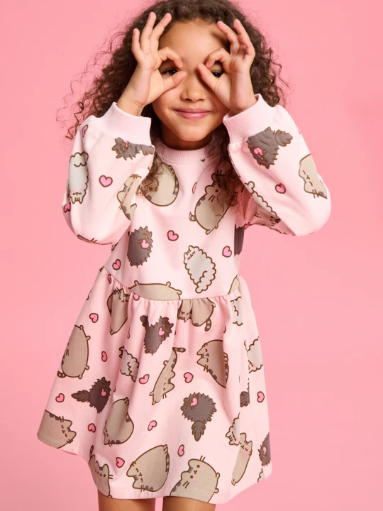 Zdjęcie produktu Sinsay - Sukienka dresowa Pusheen the cat - różowy